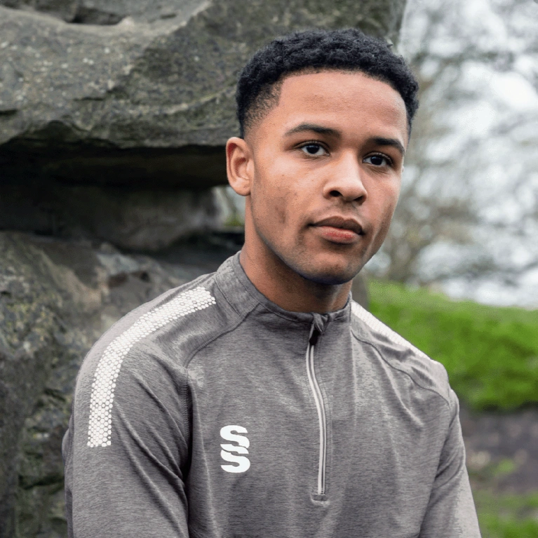1/4 Zip Dual Performance Top :  Marl