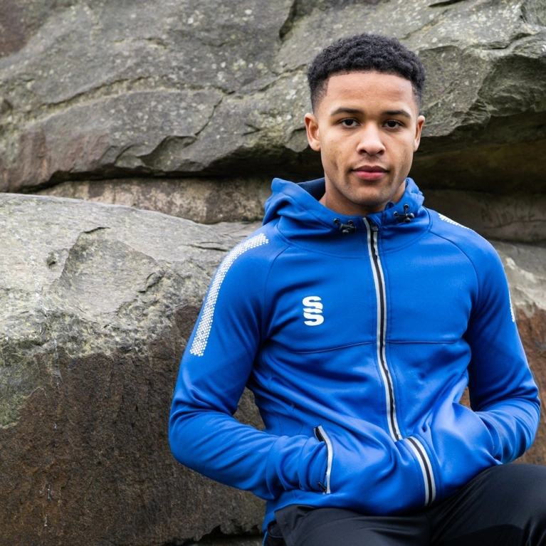 Dual Full Zip Hoody : Royal