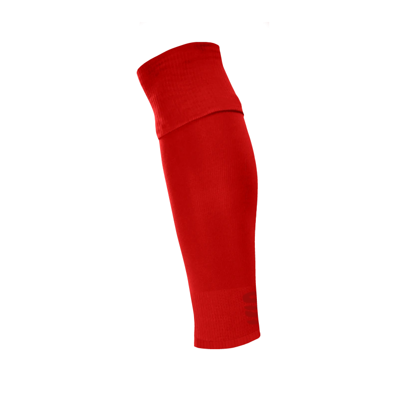 Footless Sock : Red