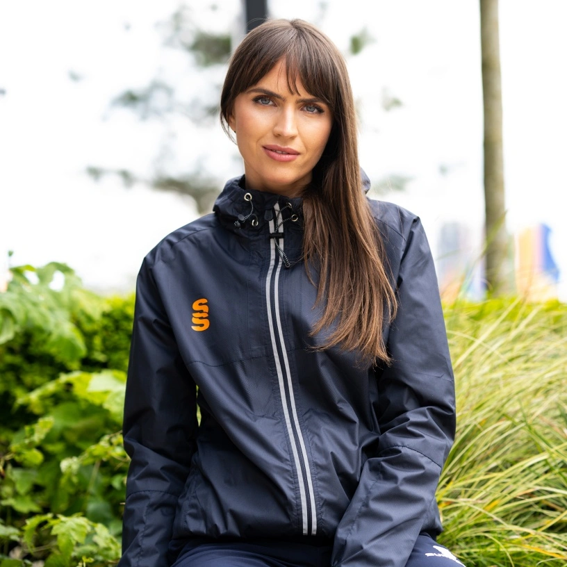 Dual Full Zip Training Jacket : Navy