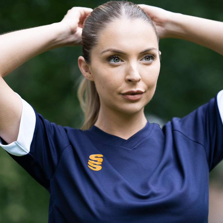 Fuse Training Shirt : Navy / White