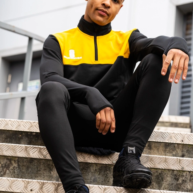 Blade Performance Top : Black / Amber / White