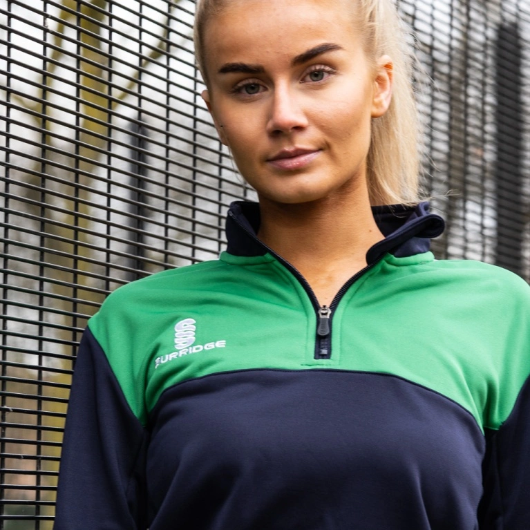 Blade Performance Top : Navy / Emerald / White