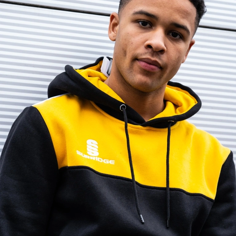 Blade Hoody : Black / Amber / White