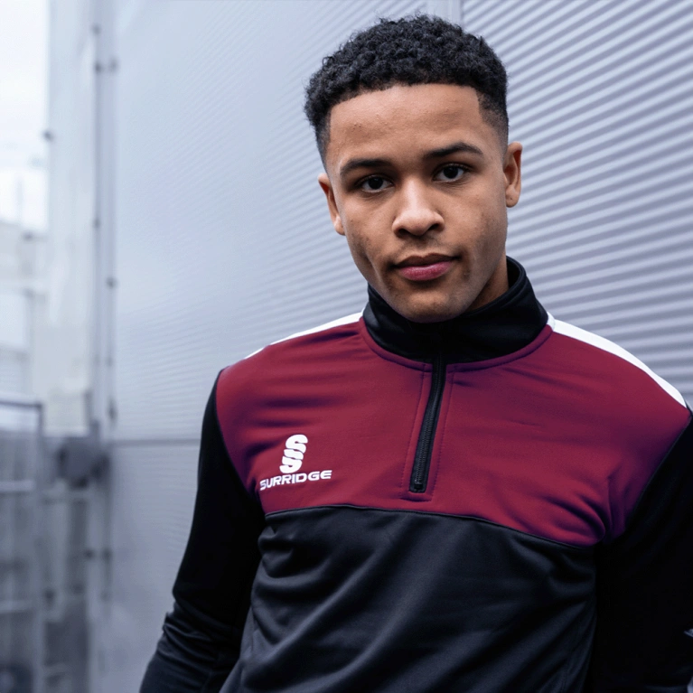 Blade Performance Top : Navy / Maroon / White