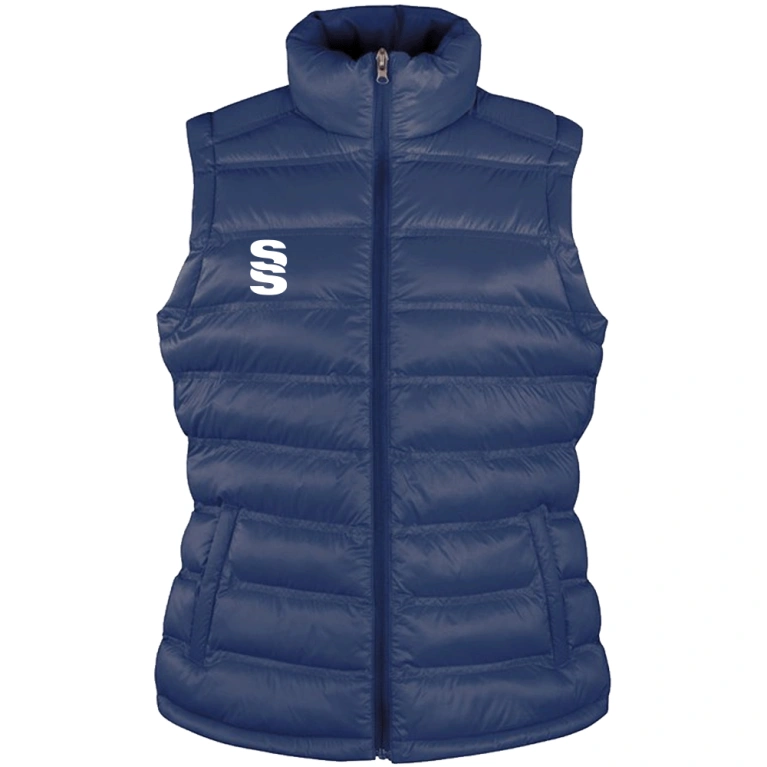 Women's Padded Gilet : Navy