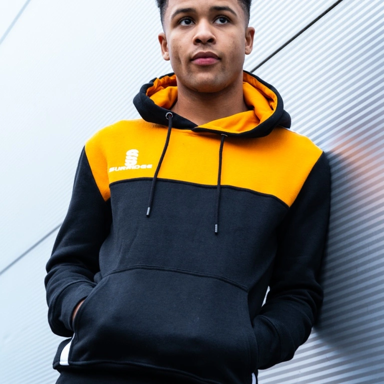 Blade Hoody : Black / Amber / White