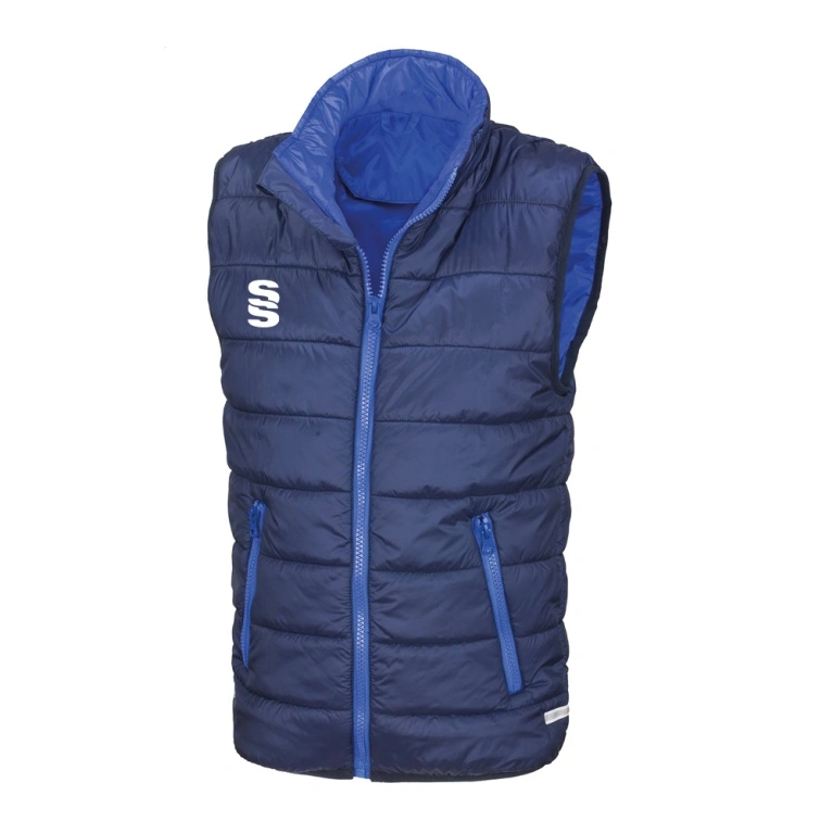 Supersoft Padded Gilet Youth: Navy/Royal