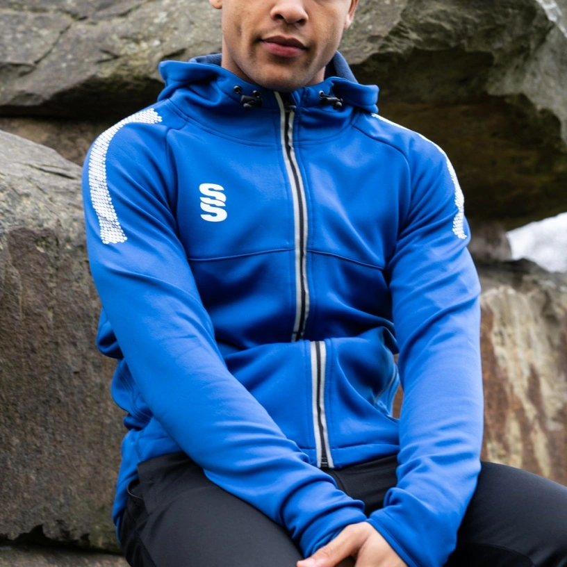 Dual Full Zip Hoody : Royal
