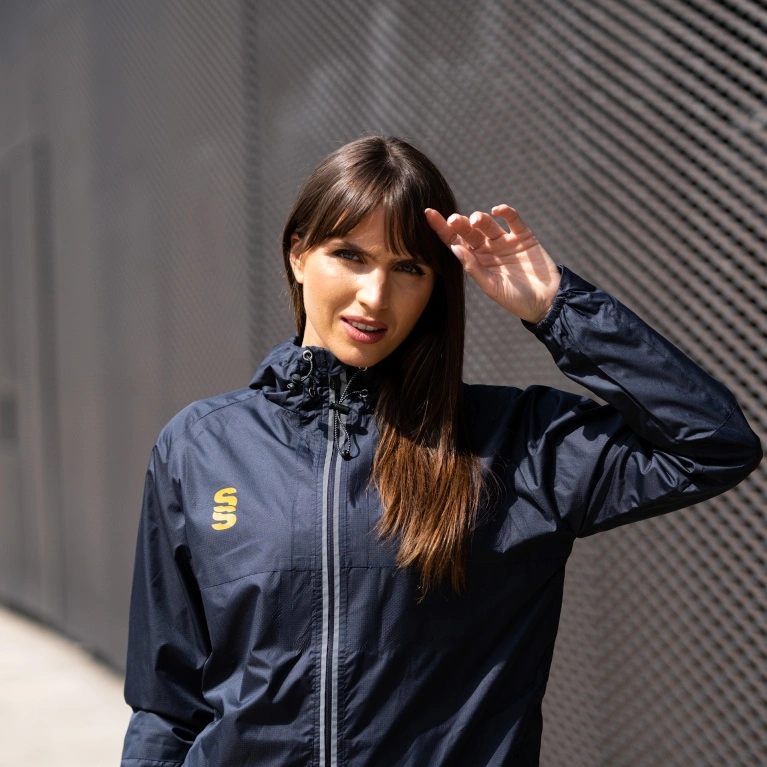 Dual Full Zip Training Jacket : Navy